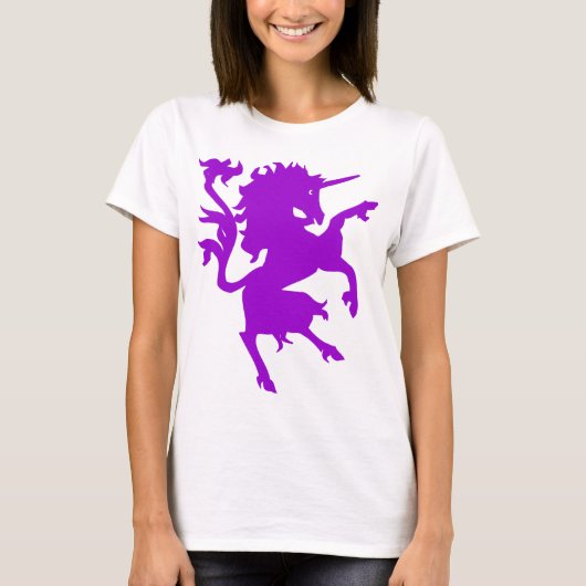 Unicorn Rampant T-Shirt (Vorderseite)