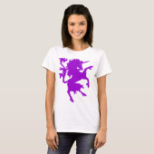 Unicorn Rampant T-Shirt (Vorne ganz)