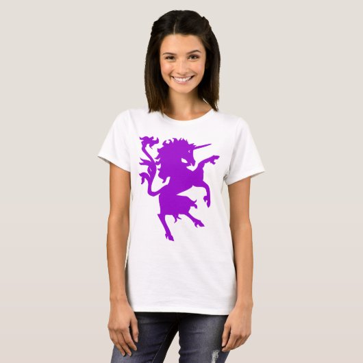 Unicorn Rampant T-Shirt (Vorne ganz)