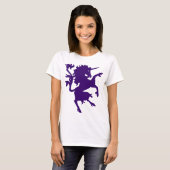 Unicorn Rampant T-Shirt (Vorne ganz)