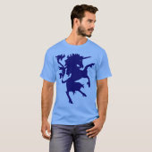 Unicorn Rampant T-Shirt (Vorne ganz)