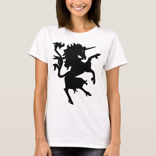 Unicorn Rampant T-Shirt (Vorderseite)