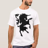 Unicorn Rampant T-Shirt (Vorderseite)