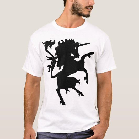 Unicorn Rampant T-Shirt (Vorderseite)