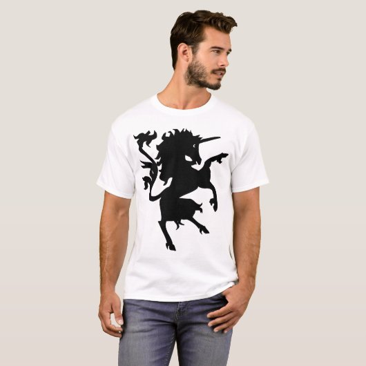 Unicorn Rampant T-Shirt (Vorne ganz)