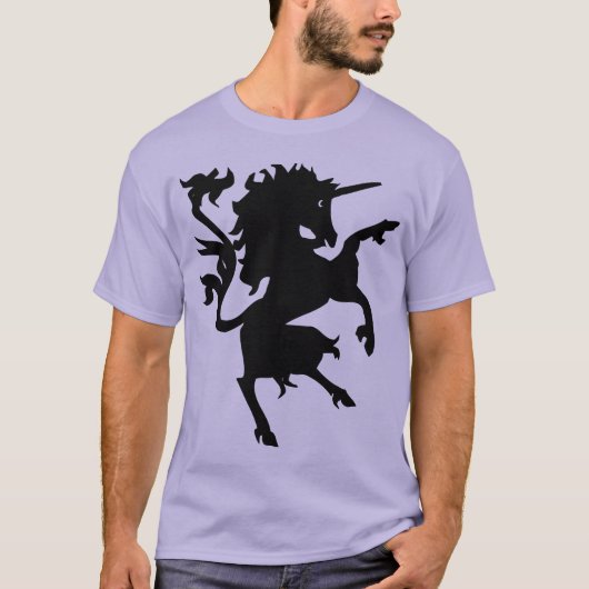 Unicorn Rampant T-Shirt (Vorderseite)