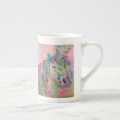 Unicorn-Regenbogen-Führer-Knochen-China-Tasse Porzellantasse (Rechts)