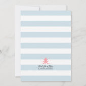 Unicorn Regenbogen Hand Niedlichen Brand Geburtsta Einladung (Rückseite)