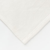 Unicorn-Regenbogen hat den lila personalisierten Fleecedecke (Ecke)