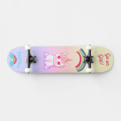 Unicorn Regenbogen Skateboard (Horizontal)