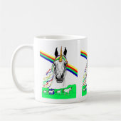Unicorn-Regenbogen-Tasse Kaffeetasse (Links)