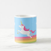Unicorn-Regenbogen-Tasse Kaffeetasse (Mittel)