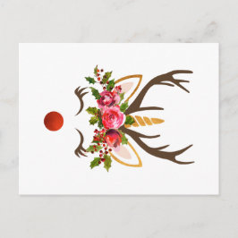 Unicorn Reindeer Antler / Weihnachten Blume