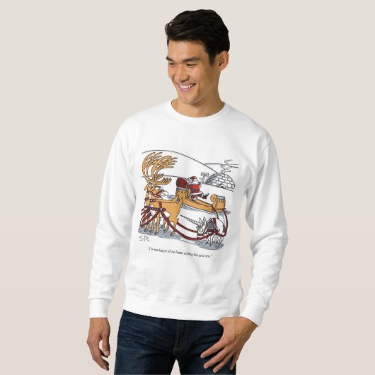 Unicorn Reindeer Sweatshirt (Vorne ganz)