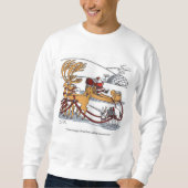Unicorn Reindeer Sweatshirt (Vorderseite)