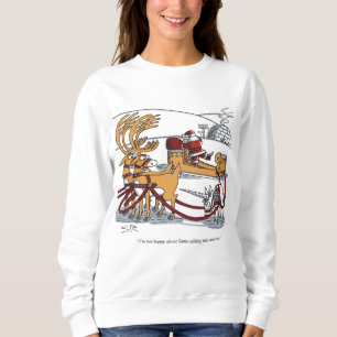 Unicorn Reindeer Women Sweatshirt