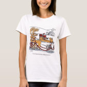 Unicorn Reindeer women white T - Shirt (Vorderseite)