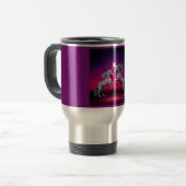 Unicorn-Reise-Tasse Reisebecher (Vorderseite Links)