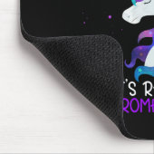 Unicorn-Rett-Syndrom Warrior Gift Rett Syndrom A Mousepad (Ecke)