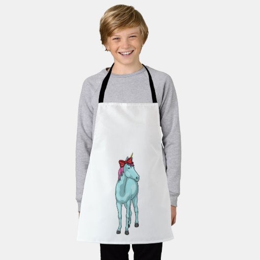Unicorn Ribbon Schürze (Getragen)