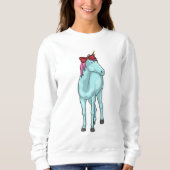 Unicorn Ribbon Sweatshirt (Vorderseite)