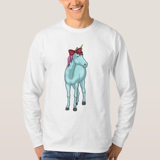 Unicorn Ribbon T-Shirt (Vorderseite)