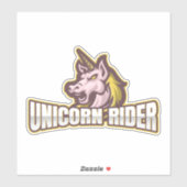 Unicorn Rider Aufkleber (Blatt)