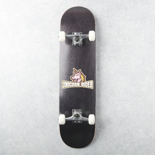 Unicorn Rider Aufkleber (Skateboard)