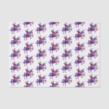 Unicorn Riding Santa