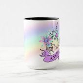Unicorn** Ringer-Tasse Tasse (Zentrum)