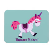 Unicorn Rodeo Magnet (Horizontal)