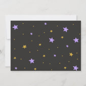 Unicorn Roller Skate Birthday Invitation Einladung (Rückseite)