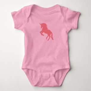 Unicorn Rosa Malerei Kleinkind T - Shirt