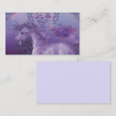 Unicorn Rose Herbst Visitenkarte (Vorne/Hinten)