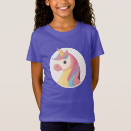 Unicorn Round Head T-Shirt