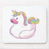 Unicorn Rubber Duck Mousepad (Vorne)