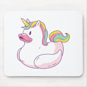 Unicorn Rubber Duck Mousepad