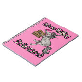 Unicorn schreiben - nicht stören notizblock (Linke Seite)