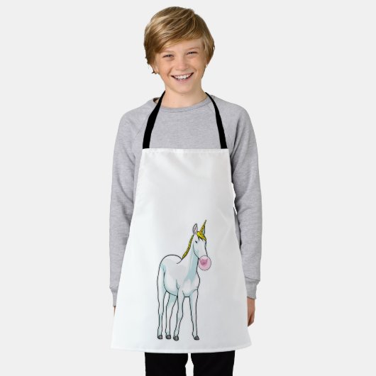 Unicorn Schürze (Getragen)