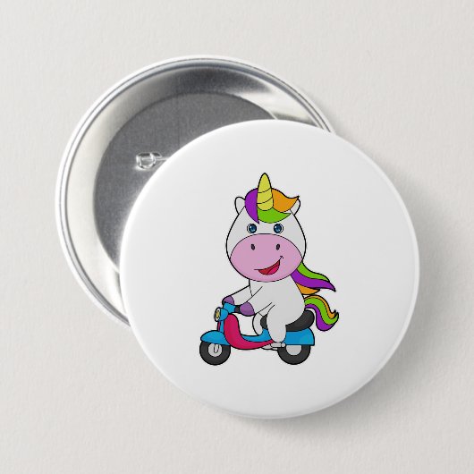 Unicorn Scooter Button (Vorne & Hinten)