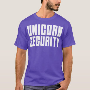 Unicorn Security Costume Mama Vater Tochter Funny  T-Shirt