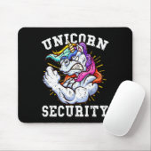 Unicorn Security - Manly Muscular Unicorn Lovers  Mousepad (Mit Mouse)