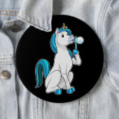 Unicorn-Seifenblasen Button (Beispiel)