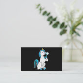 Unicorn-Seifenblasen Visitenkarte (Stehend Vorderseite)