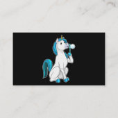 Unicorn-Seifenblasen Visitenkarte (Rückseite)