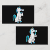 Unicorn-Seifenblasen Visitenkarte (Vorne/Hinten)
