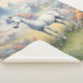 Unicorn Sherpa Blanket Sherpadecke (3/4)
