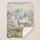 Unicorn Sherpa Blanket Sherpadecke (Vorderseite)