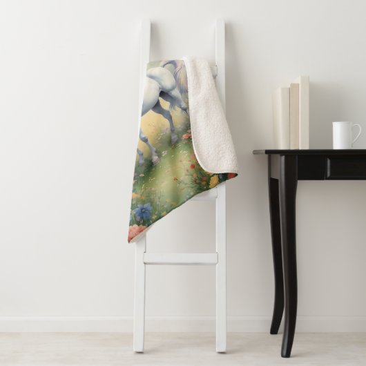 Unicorn Sherpa Blanket Sherpadecke (Beispiel)