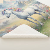 Unicorn Sherpa Blanket Sherpadecke (3/4)